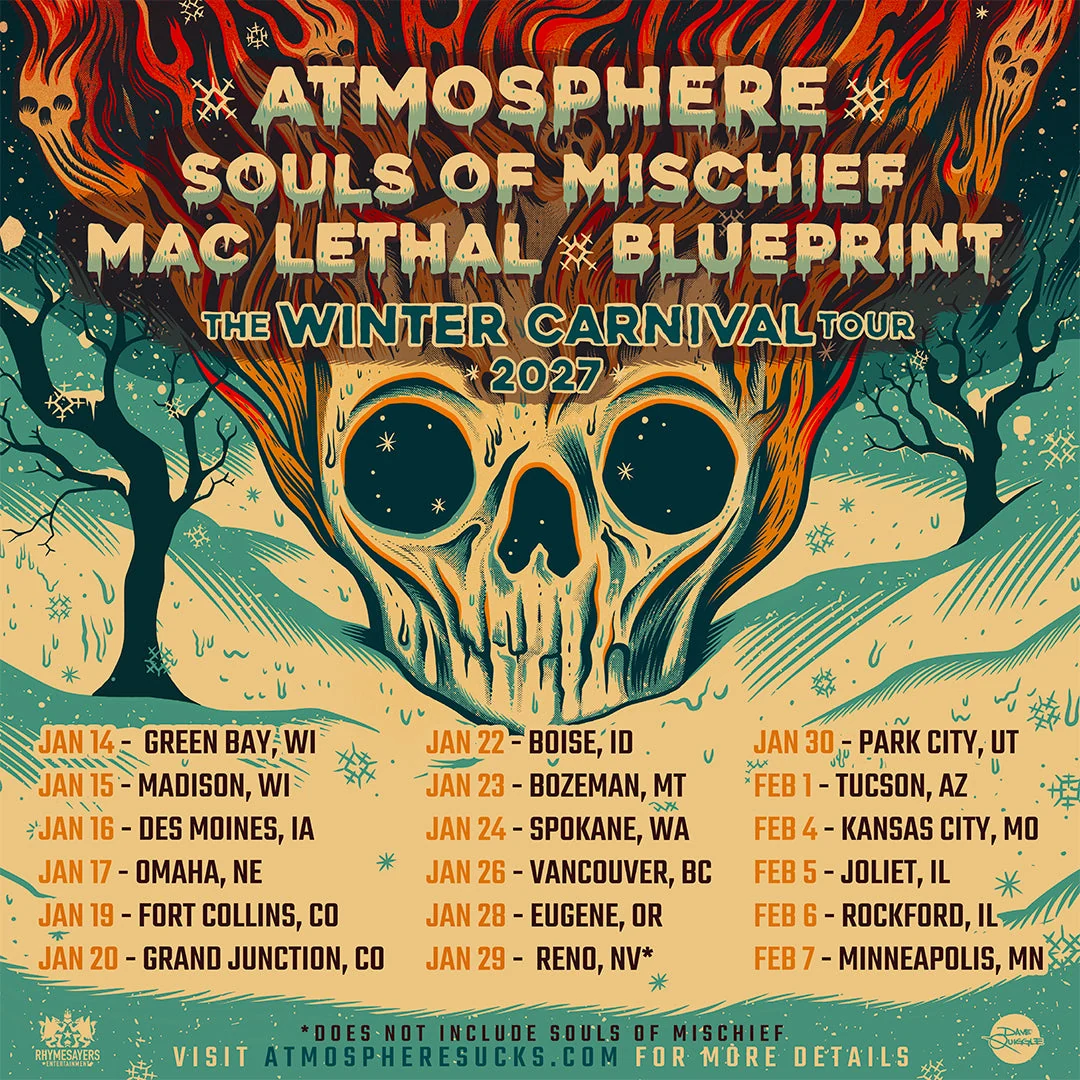 Atmosphere concert tour poster 2027
